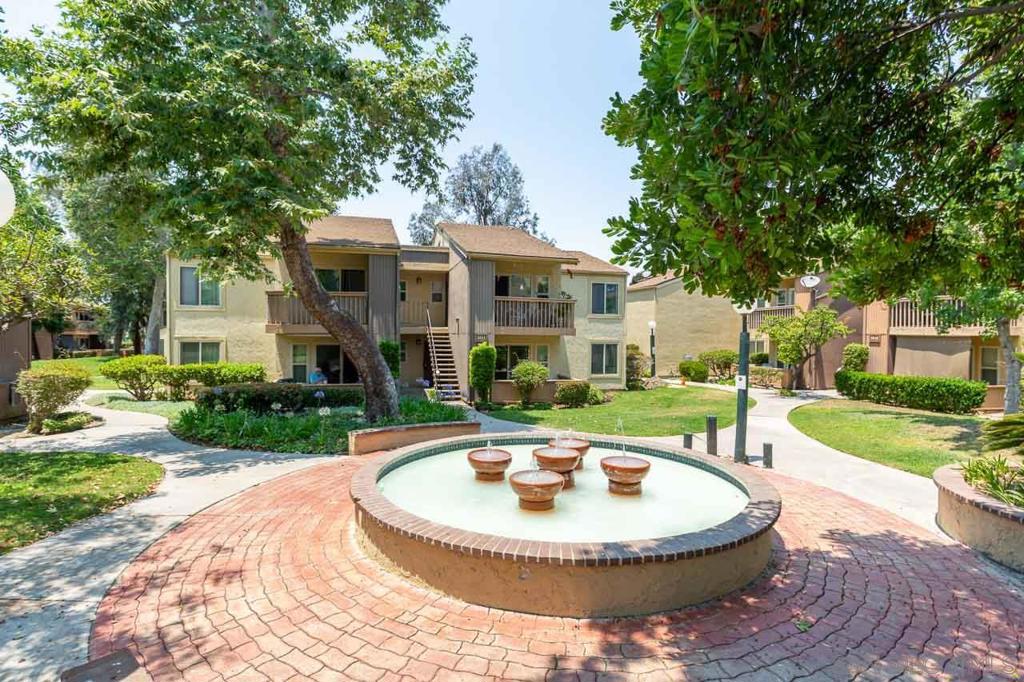 Must see! Spacious upper-level condo in the popular Rancho Mission Villas community. Freshly painted with new carpet, this charming unit includes a custom bedroom window seat with storage, an extra built-in closet, and a private balcony with an east-facing view. Convenient parking includes an assigned space plus additional street parking out front. Prime Mission Valley location—next to Snapdragon Stadium, the trolley, 24-Hour Fitness, shopping, restaurants, and the historic San Diego Mission. Just minutes to SDSU, USD, and major freeways. Community amenities feature two pools, two spas, tennis courts, a clubhouse, a BBQ area, on site laundry room and a fitness center. Ideal opportunity for owner-occupant or investor in a central San Diego location!