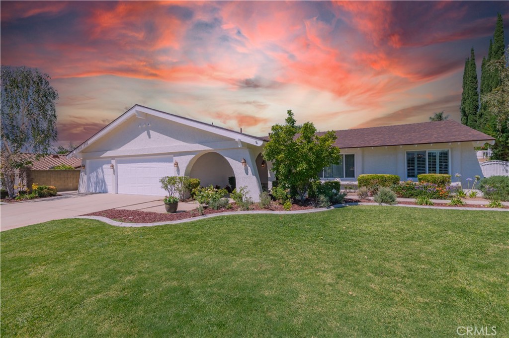 SELLERS HAVE SECURED NEXT PROPERTY. MOTIVATED TO MOVE ASSET. Resort-style living in Northern Alta Loma! This exquisite single-story estate is ideally located at the end of a quiet cul-de-sac and spans a half-acre of lush landscaping, vibrant gardens, and the signature “Sky Pool” deck—an architectural showpiece with unmatched views. Recent upgrades include a brand-new roof, freshly painted exterior, remodeled kitchen, and all-new bathrooms. Designed for seamless indoor-outdoor living, this home offers a rare blend of luxury, privacy, and convenience, just minutes from top-rated schools. This one is a beauty - truly shows pride of ownership.