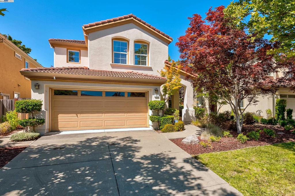 Fabulous and well cared for home in the desirable Trevari community of Gale Ranch in San Ramon with beautiful hand-scraped hardwood floors, updated kitchen with granite countertops, stainless steel appliances, island and family room combo. Bedroom and updated full bathroom on 1st floor. This home has soaring ceilings and many windows which allows ample natural lighting. Relax in the professionally landscaped backyard with fountain, custom slate patio flooring and overhead arbor. Also included is a purchased home solar system, newer HVAC & water heater, LED lighting. Playground just down the street and close proximity to parks, trails, schools, The Plaza shopping center and dining, shops and Blackhawk Plaza. A true gem. Open House Sat 19 July 1:30-4:30 pm and Sun 20 July 1:30=4:30 pm