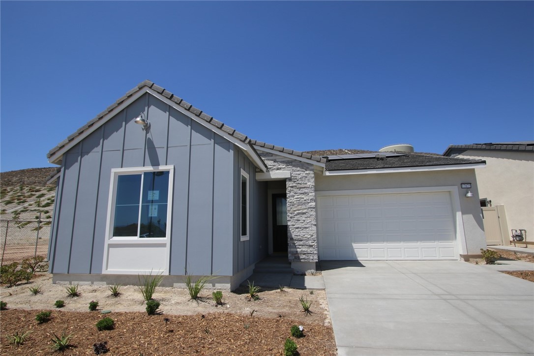 MOVE IN READY!-Altis at Skyline - An Active Adult Community by Tri Pointe Homes~ Desirable Single Story, 2 Bedroom Plus Game Room, Open Concept Home with 10 foot ceilings. Featuring a Beautiful Farm House Style Exterior, Modern Spacious Kitchen with Oversized Island breakfast bar and spacious pantry. Includes White Shaker Cabinets Throughout, Carrara Veil quartz countertops at Kitchen with custom matching backsplash. Light tone luxury vinyl plank in great room and kitchen. Live the Altis lifestyle with a community clubhouse that includes a game room, event bar, workout studio, pool, hot tub, open space, community BBQ and monthly community events! Pickleball courts, putting green, trails and more!