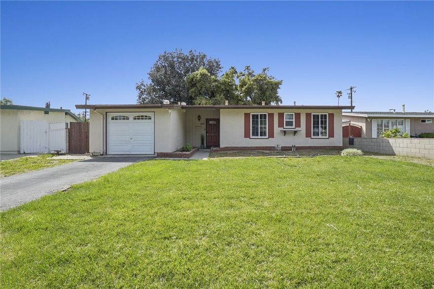 Welcome to 223 Norma Court, a charming home tucked away on a quiet cul-de-sac in the heart of West Covina. This property offers a spacious layout with inviting living areas, well-sized bedrooms, and plenty of natural light throughout. The kitchen provides ample cabinet and counter space, making it both functional and comfortable for everyday living. Outside, you’ll find a generous backyard with room for entertaining, gardening, or simply relaxing in your private outdoor retreat. Conveniently located near shopping, dining, parks, and top-rated schools, this home offers both comfort and convenience in one of West Covina’s most desirable neighborhoods.