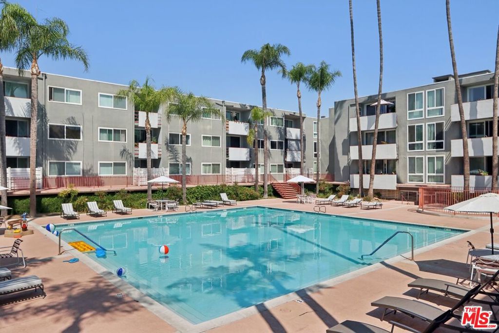 Resort-Style Living Condo in a Central Location! Welcome home to this Large move-in-ready 1 bed1 bath condo with in unit laundry. Perfect for anyone looking for a stylish and convenient lifestyle. This spacious interior unit offers privacy, security and features modern upgrades throughout, including smooth ceilings, recessed lighting, a custom bar, and a large updated kitchen. Enjoy seamless indoor-outdoor living with a fenced private patio offering direct access to the oversized resort-style pool and spa. Additional highlights include a large walk-in closet, tons of storage, central A/C and heating, secure building, rec room, sauna and private gated underground parking with plenty of guest parking. Whether you're looking for your next home or a perfect getaway retreat, this one has it all. Located across the street from the park and recreation center. Sherman Oaks Park, includes sports courts, pickleball court, exercise areas, trails, kids play structure, and more. Just minutes from the new Trader Joes, The Fashion Square mall, cafes, and restaurants for daily dining and errands. Easy access to major freeways