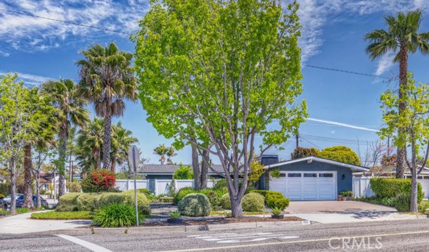 WONDERFUL Home For LEASE!!! - Single-Story Coastal Community detached HOME with SOLAR on a beautiful Corner LOT with a POOL!  This VIBRANT & FUN Single Level home provides 3 Bedrooms plus a DEN! (4th Bedroom is currently being used as an Office / Den). This   Mid-Century Masterpiece is situated in the interior of the sought after COLLEGE PARK neighborhood providing a Large Corner Lot with Private Pool, Solar System and Direct Access Two Car Garage in the Coveted BEACH-STYLE COMMUNITY of Costa Mesa. Great location for riding Beach Bikes, walk to the Fairgrounds or Concerts!  Meticulously Maintained Property masterfully blends timeless architecture with Old World charm. Main Living Room is reminiscent of an Italian Villa with vaulted ceilings, designer paint, travertine flooring, fireplace, recessed lighting and large sliding glass doors with access to an Outdoor Oasis with Private Pool, Vinyl Fencing, Updated Pavers and Covered Patio. Converted forth bedroom can be used as a Formal Dining Room or Cozy Den/Family Room. Everyday living is a joy in this eat-in kitchen with granite counters, travertine flooring, recessed lighting, and convenient center island. Luxurious Primary Bedroom features wood flooring, generous closet space and an en-suite bathroom with recently up-dated walk-in shower, and dual vanity with custom cabinetry. The home has two more secondary bedrooms and hall bathroom with shower-in-bathtub. Professionally landscaped iron gated enclosed front courtyard has a large circular fountain with paver walk-way leading to an Exquisite Custom Lead Glass Front Door. Backyard offers ample space for entertaining and relaxation in your private retreat where you can enjoy swimming and Al-Fresco dining. Property has a 15 Panel/Sunpower Solar System installed in 2015, newer Tankless water-heater and a newer Roof installed in 2020. 

This is all about Convenience and an Elevated Lifestyle - Top-rated schools and Universities, parks, golf courses, O.C. Fairgrounds with weekly Farmers Market, World-Class shopping experiences at South Coast Plaza & Fashion Island, endless Restaurants and Entertainment Venues along with easy freeway access for seamless travel throughout Orange County. Nearby Highways: 405 FWY, 55 FWY, 73 FWY, PACIFIC COAST HIGHWAY, Harbor Blvd and so much more...Only five minutes from the Pacific Ocean's Huntington and Newport Beaches.  Live in one of Southern California's most sought-after Beach Communities.  WHAT A COASTAL TREASURE!