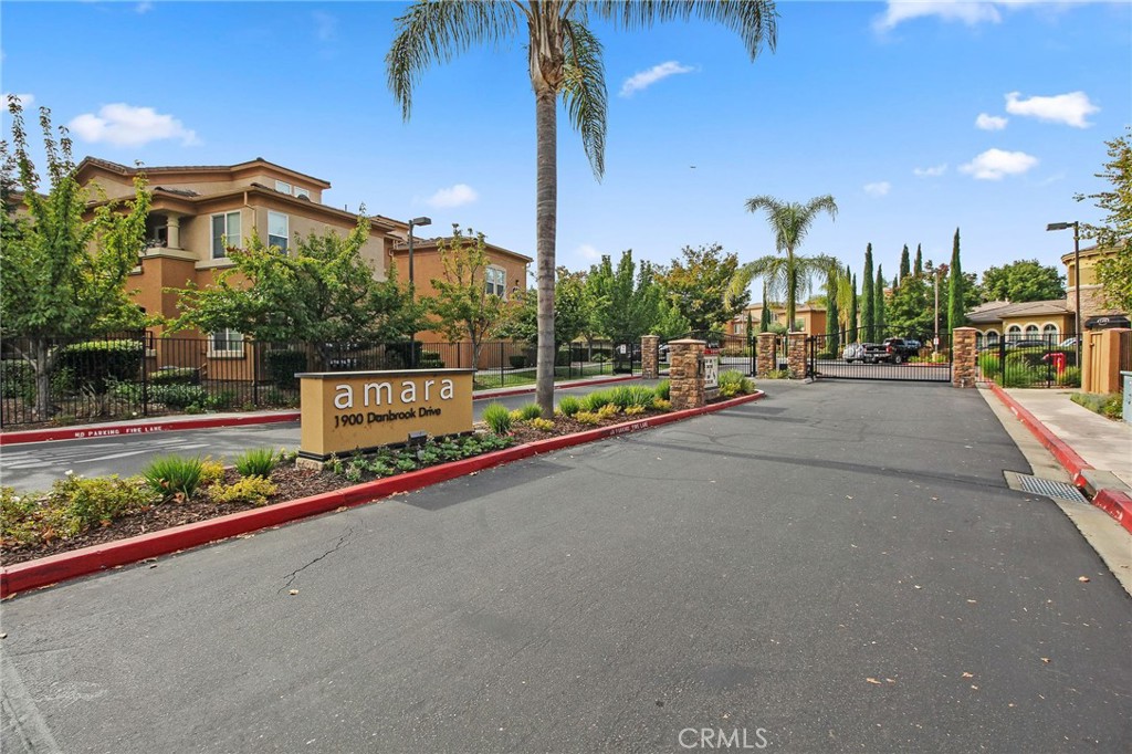 Don't miss the opportunity to buy this ground-level, well-maintained, and sparkling clean condo in the Amara HOA. Enjoy verdant open space views from every window and the patio; it features a 1-bedroom, 1-bathroom, and 1-car detached garage a few steps away. Additional permit parking is available for another car. Highlights include an oversized soaking tub, a large kitchen, an in-unit laundry area, extra locked storage space in the patio, a walk-in closet, and being steps away from various biking\ walking paths. Included with the unit, you'll find a clean refrigerator and a full-size washer and dryer. HOA includes landscaping, gated entry, security patrol, sparkling pool, hot tub, gym, flood insurance, ROOF, WATER, SEWER, TRASH, and more.