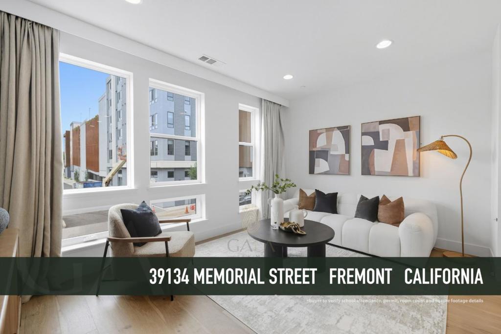 Welcome to this stunning 3-bedroom, 3-bath townhome in the highly sought-after Locale @ State Street community in the heart of downtown Fremont! Flooded with natural light and meticulously maintained by its original owner, this home feels like new. The open-concept living area boasts gleaming hardwood floors, recessed lighting, and a chefs kitchen with an oversized breakfast bar, sleek white countertops, stainless steel appliances, and abundant cabinetry. The spacious owners suite offers dual vanities, a walk-in shower, and a windowed walk-in closet, while a junior suite includes its own walk-in closet and en-suite bath. Ideally located near BART, Whole Foods, Kaiser, Central Park, and top employers such as Tesla and Meta, with easy freeway access. This rare, move-in ready home combines modern luxury with unbeatable conveniencedont miss out!
