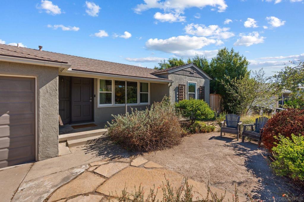 Discover modern comfort and sustainable living in this beautifully updated 3-bedroom, 2-bath single-story home set on a generous 14,000+ sq. ft. parcel. Designed with a contemporary aesthetic, the open floor plan features hardwood floors, a remodeled kitchen with sleek finishes, and updated baths. This eco-conscious home is equipped with owned solar, an Enphase backup battery, heat pump electric water heater, and a newer roof, ensuring energy efficiency and peace of mind. Step outside and enjoy a thoughtfully designed, water-efficient yard with raised garden beds, 550 gallons rain water capture system, numerous fruit trees, a charming chicken coop, generously sized redwood deck with plenty of space to entertain or unwind. Irrigation system is upgraded with a weather based controller which provides increased efficiency and conservation. Board on board cedar fencing provides aesthetically pleasing privacy. Fruit trees and raised beds at the ready for the avid gardener, but low maintenance enough that you'll be able to relax and enjoy all this amazing backyard retreat has to offer. The expansive lot provides endless opportunities for outdoor living, gardening, ample room to add an ADU or simply soaking in the serenity of your own private retreat. Gated side yard parking area perfect for a smaller RV or boat. Conveniently located near shopping, dining, and schools, this property is the perfect blend of modern upgrades, eco-friendly features, and everyday comfort.