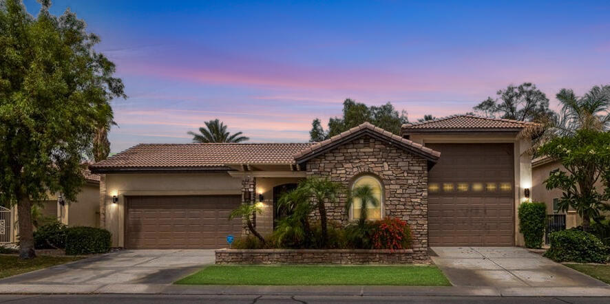 MOTIVATED SELLER! Live Where Luxury Meets Leisure a' Golf Course Estate with Casita, Resort-Style Pool & RV Garage. Welcome to a rare AirBNB gem nestled within the verdant embrace of one of the area's most prestigious golf courses, a property that redefines luxury living and promises a lifestyle of unmatched comfort and elegance. Step into the stunning main residence, where every detail whispers sophistication. With two spacious bedrooms and two and a half designer bathrooms, this home is a sanctuary of style and serenity. Just steps away, a charming one-bedroom, one-bath casita awaits a' perfect for guests, in-laws, or a private home office with views that inspire. At the heart of this estate is your personal paradise: a sprawling saltwater pool that shimmers under the sun, inviting you to cool off, unwind, or entertain in true resort fashion. As the day winds down, slip into the tranquil spa and let your worries melt away. For those who appreciate the finer things and the freedom to roam this property delivers. A generous two-car garage keeps your daily drivers safe, a separate golf cart garage puts the greens at your fingertips, and a massive RV garage stands ready for your next great adventure. More than just a home, this is a statement a' a seamless blend of luxury and practicality, relaxation and recreation. Whether you're hosting gatherings, enjoying quiet mornings by the pool, or setting off for life on the open road, every moment here is elevated. This is not just a place to live it's a place to thrive. Welcome home.