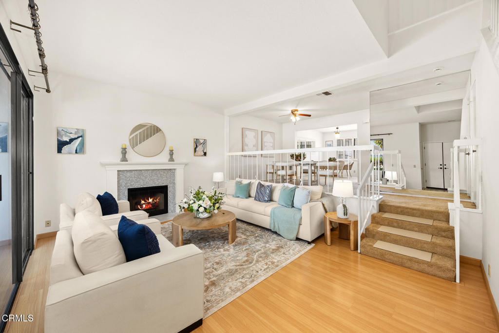 Stylish tri-level end-unit townhome in the heart of Arcadia! Step inside to a bright living room with high ceilings, that opens to a private patio. The second level offers a formal dining room with built-ins, a versatile breakfast nook/den, bar dining, and a remodeled kitchen. Upstairs are two en-suite bedrooms, including a primary retreat with sitting area and balcony, plus a convenient laundry closet. The lower level features a spacious bonus room perfect for a gym, studio, theatre, or home office, alongside the attached two-car garage. Enjoy the community's pool and spa, with shopping, dining, Santa Anita Race Track, schools, and parks just minutes away. This townhome blends comfort, convenience, and lifestyle!