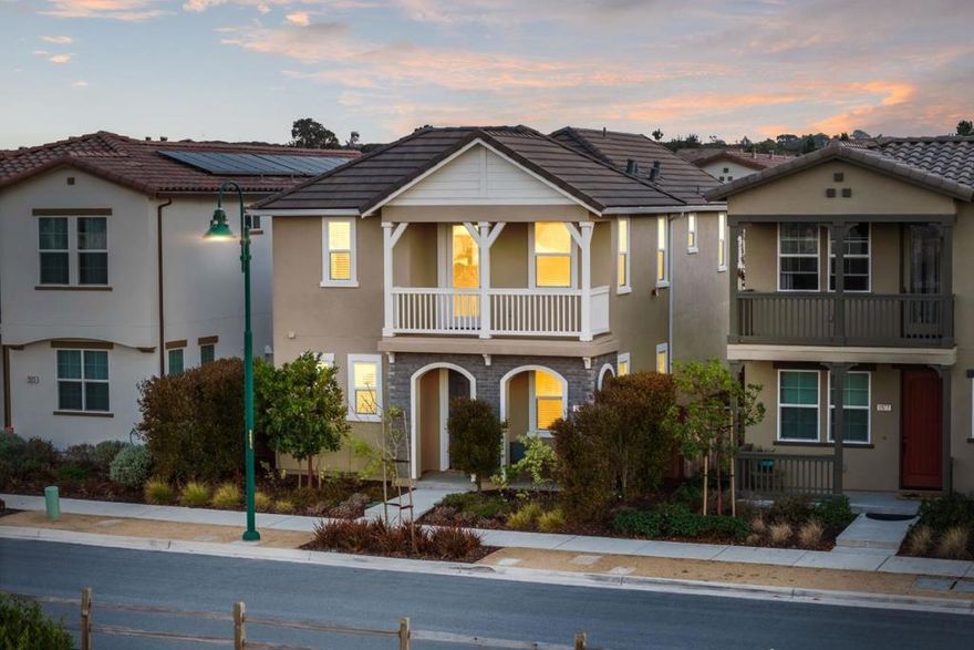 Located on an elevated street overlooking the Oak Grove Preserve, this 3-bedroom, 2.5-bath home in the desirable Sea Haven community offers ocean peeks from the primary suite and effortless coastal living. The open-concept floor plan features thoughtful upgrades throughout, including built-in storage, a built-in desk nook off of the kitchen, upgraded flooring, and a low-maintenance backyard with pavers and artificial turf. In addition to the open living room downstairs, there is a loft offering a space for hobbies or an office. The kitchen is beautifully finished with rich dark cabinetry and crisp white countertops, opening to the back patio for easy indoor-outdoor entertaining. Ideally situated just minutes from The Dunes on Monterey Bay shopping center, Trader Joes, and an array of new restaurants and shops. With convenient access to Monterey, Carmel, and Pebble Beach, this home offers the perfect blend of comfort, convenience, and coastal lifestyle.