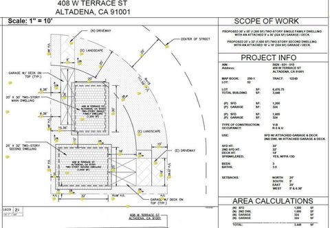 Photo of 408 W Terrace Street, Altadena, CA 91001 (MLS # SR25207208) Photo of 408 W Terrace Street, Altadena, CA 91001 (MLS # SR25207208)
