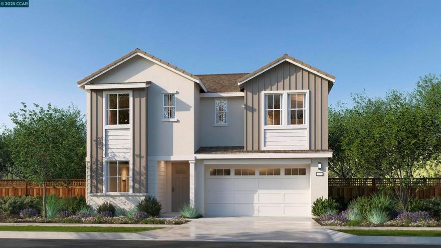 Brand new 6 bedroom home with full Jr. Suite on lower level at Serena will be ready for move-in this Fall! Home has been highly upgraded. This incredible Residence 3 home in 3433 SF offers a spacious yard, with outdoor CA Room- perfect for entertaining with a view deck from the Primary bedroom that allows for a quiet moment after a long day. The gourmet kitchen features a large center Island, plenty of cabinets, built-in stainless appliances and a back kitchen for added prep area for those that love to cook. The upper level offers spacious bedrooms, laundry, shared and private baths, loft and luxurious Primary suite with oversized shower, freestanding soaking tub, and walk-in closet and private retreat and deck. SOLAR is INCLUDED. Don't delay! Note: Photos are of model home.  * NOTE: Photos shown are of virtual model home of same plan.