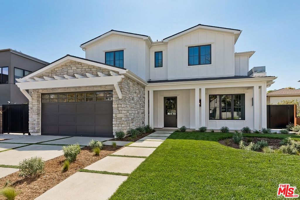 Another beautiful home sold before it hit the market, designed and built by Ben Lee Properties! A gorgeous home located in a premier location of Cheviot Hills: 6 bedrooms/8 bath home that embodies the highest level of artistry and craftsmanship. Intricate crown moldings and wainscoting anchored by the hardwood floors and high, coffered ceilings gives the open floor plan grace and unique personality. Formal living room with marble fireplace, full ADU, formal dining room and a butler's pantry that leads to the gorgeous chef's kitchen that goes beyond what one expects in a top-tier home. Oversized marble island with brass accents; quartzite countertops; Wolf 60" range; Subzero refrigerator; designer pendants; walk-in pantry with additional storage; two dishwashers and a farmhouse sink that overlooks the backyard, allowing natural light to flood the space. Accordion doors unfold to create a seamless flow from the Great Room to the backyard. Here you'll find a resort-like pool, hot tub, patio entertaining space, surrounded by tall trees to ensure private tranquility. The bedrooms are each en suite with beautiful bathrooms and spacious closets - the Primary Bedroom has soaring, vaulted ceilings, fireplace, and two enormous walk-in closets. The home's lower level is an entertainer's dream: luxurious screening room; social party and recreation space; tavern and wine room. Additional amenities include: stylish laundry room (with convenient chute), elevator, an abundance of storage solutions and two car garage. A true once-in-a-lifetime opportunity to be the first owners of this exceptional and unparalleled property.