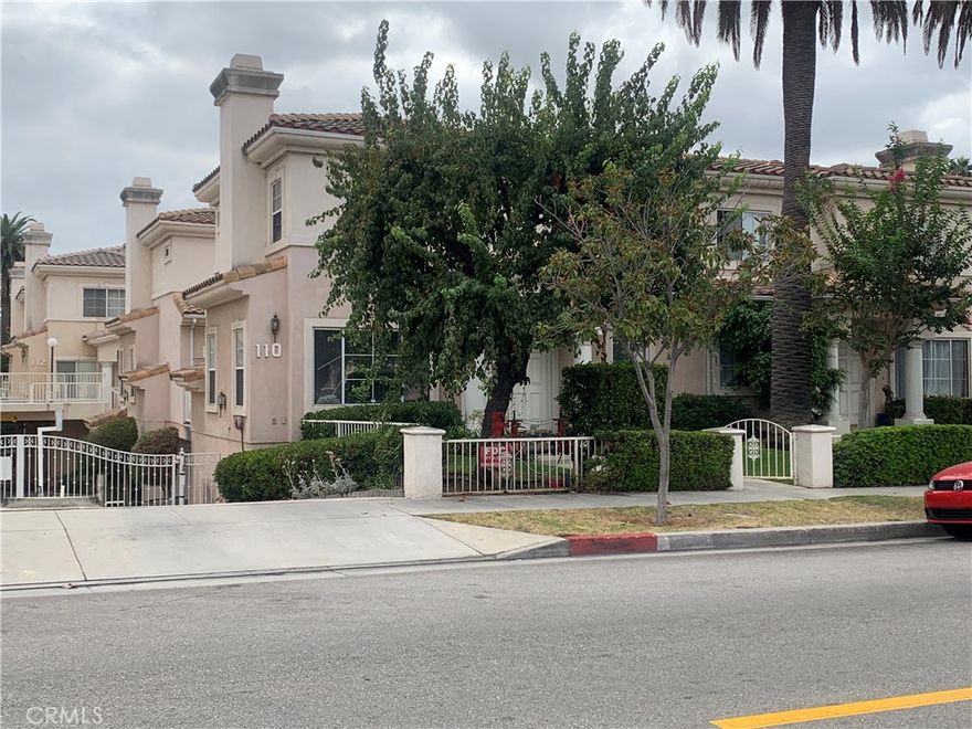 It is a gated community townhome. Conveniently Located for Alhambra Park, Costco, Target, School,  Restaurants , Bank, etc. Easy access to the 10 and 110 freeways.