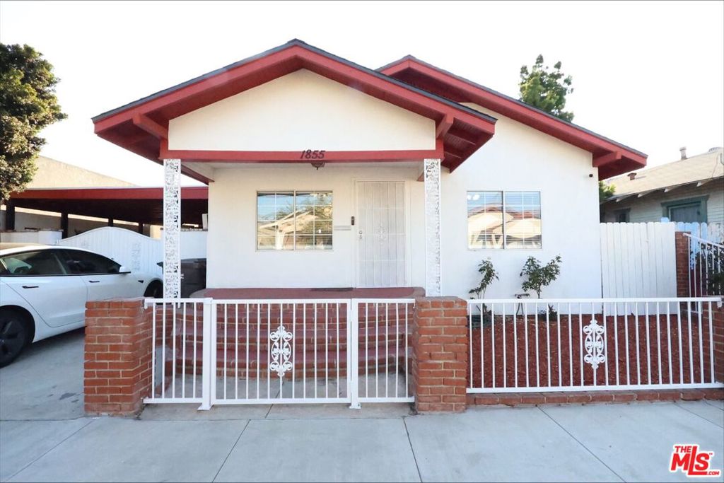 Welcome to 1855 Corinne Avenue! A classic gem located in the City of Long Beach. Featuring 3 bedrooms and 2 bathrooms with over 1,600 square feet of living space sitting on the largest lot size on its block. Upon entry you are met with natural light beaming throughout, as well as a spacious living room that leads to the classic styled French Doors prime for entertainment access as you step down into the well-maintained patio, ideal for hosting guests and family gatherings. This patio is simply amazing with an open concept flow that leads into the garage and backyard access! Upon entering the Kitchen, you are met with sustained granite counter-tops coupled with a beautiful garden style window overlooking your entertainment patio. The kitchen leads into the second half of the home where you are met with a third bedroom, second bathroom, as well as ample laundry hook up. You will also find a classic set of spiral stairs leading to an additional spacious bonus room ideal for a buyer's imagination on utility. This is an amazing opportunity to own a home in a classic Long Beach neighborhood with easy access to great educational institutions, MLK Jr. Park, Downtown attractions, Long Beach City Beach, freeways, and Long Beach Airport.