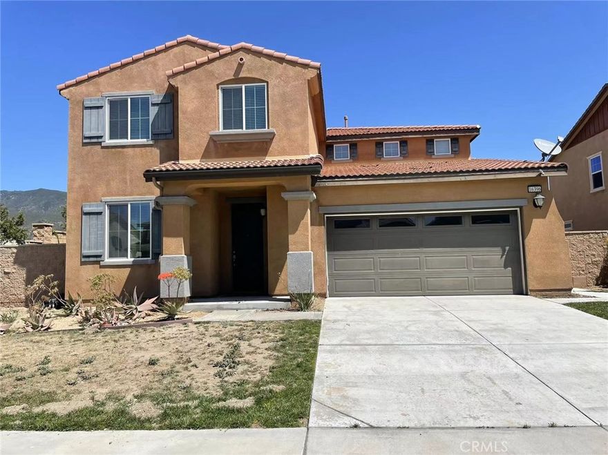 This stunning two-story single-family residence offers 5 bedrooms, 3 bathrooms, and a versatile loft. The main level includes a bedroom with a full bathroom, perfect for guests, in-laws, or a private office.

The open-concept floor plan seamlessly connects the kitchen, dining, and family room, creating an inviting space for everyday living and entertaining. The gourmet kitchen features a large granite island, dual ovens, and a spacious pantry.

Upstairs, the loft provides a flexible space for an office, gym, or entertainment area. The oversized primary suite includes a private den, an expansive his-and-hers walk-in closet, and a spa-inspired bathroom with dual sinks, a soaking tub, and a separate shower. A convenient Jack-and-Jill bathroom connects two additional bedrooms. Tenants are responsible for all utilities and gardening.