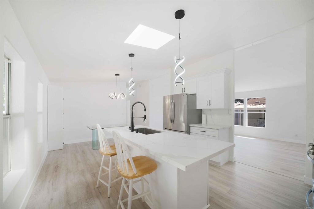 Welcome to this beautiful fully remodeled 4-bedroom, 2-bathroom home offering the perfect blend of comfort and style. Inside, you’ll find a thoughtfully designed floor plan with spacious living areas, fresh modern finishes, and plenty of natural light. The remodeled kitchen features sleek countertops, updated cabinetry, and stainless-steel appliances, while both bathrooms have been tastefully upgraded. Generously sized bedrooms provide flexibility for a home office, guest room, or play space. With a private backyard for entertaining and an inviting curb appeal, this home is move-in ready and ideal for today’s lifestyle. Conveniently located near shopping, dining, and easy freeway access.