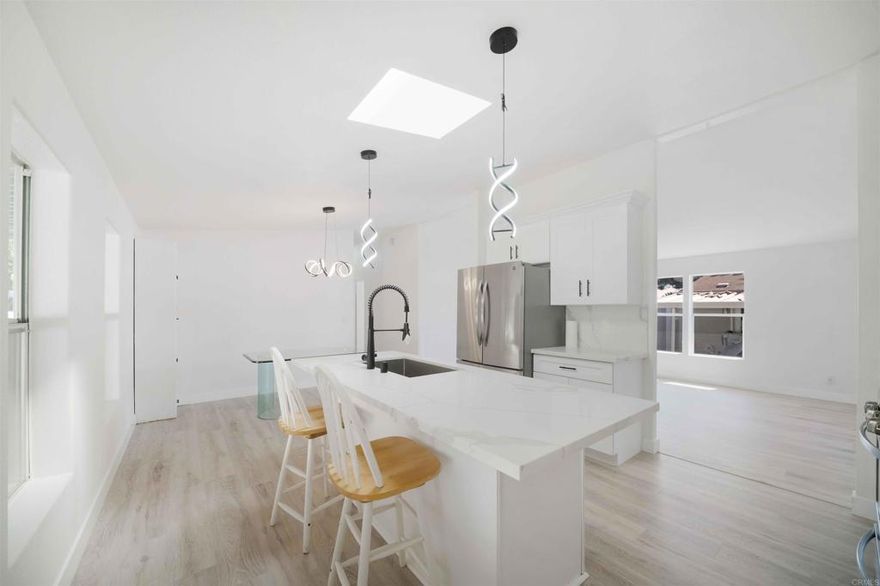 Welcome to this beautiful fully remodeled 4-bedroom, 2-bathroom home offering the perfect blend of comfort and style. Inside, you’ll find a thoughtfully designed floor plan with spacious living areas, fresh modern finishes, and plenty of natural light. The remodeled kitchen features sleek countertops, updated cabinetry, and stainless-steel appliances, while both bathrooms have been tastefully upgraded. Generously sized bedrooms provide flexibility for a home office, guest room, or play space. With a private backyard for entertaining and an inviting curb appeal, this home is move-in ready and ideal for today’s lifestyle. Conveniently located near shopping, dining, and easy freeway access.