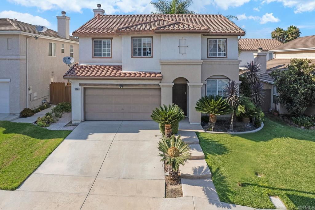 Welcome to 2383 Peacock Valley Rd – A Beautifully Updated Home in the Heart of Eastlake Greens! This stunning 4-bedroom, 2.5-bath home offers 1,911 sq ft of thoughtfully designed living space in one of Chula Vista’s most sought-after communities. Located in Eastlake Greens, this property features a low HOA and Mello-Roos expiring in the 2024–2025 tax year, making it a smart long-term investment. Step inside to discover engineered wood floors throughout the main level, a cozy fireplace in the family room, and a designer kitchen with quartz countertops, custom tile backsplash, and stainless steel appliances. Upstairs, the spacious loft has been transformed into a custom library with built-in bookshelves and a charming reading bench—perfect for quiet afternoons. The primary suite features vaulted ceilings, a walk-in closet, and a serene atmosphere to relax and recharge. The home also includes a 2-car garage and a private backyard space ideal for entertaining or winding down. Enjoy access to three resort-style community pools—Dolphin Beach, Augusta, and Country Club Park—as well as tennis courts, basketball courts, and a beach volleyball court. With close proximity to the Olympic Training Center, Otay Ranch Mall, 125 freeway, top-rated schools, and local restaurants, you're just minutes from everything Eastlake has to offer. ? This is more than just a house—it's a lifestyle. Come see it for yourself!