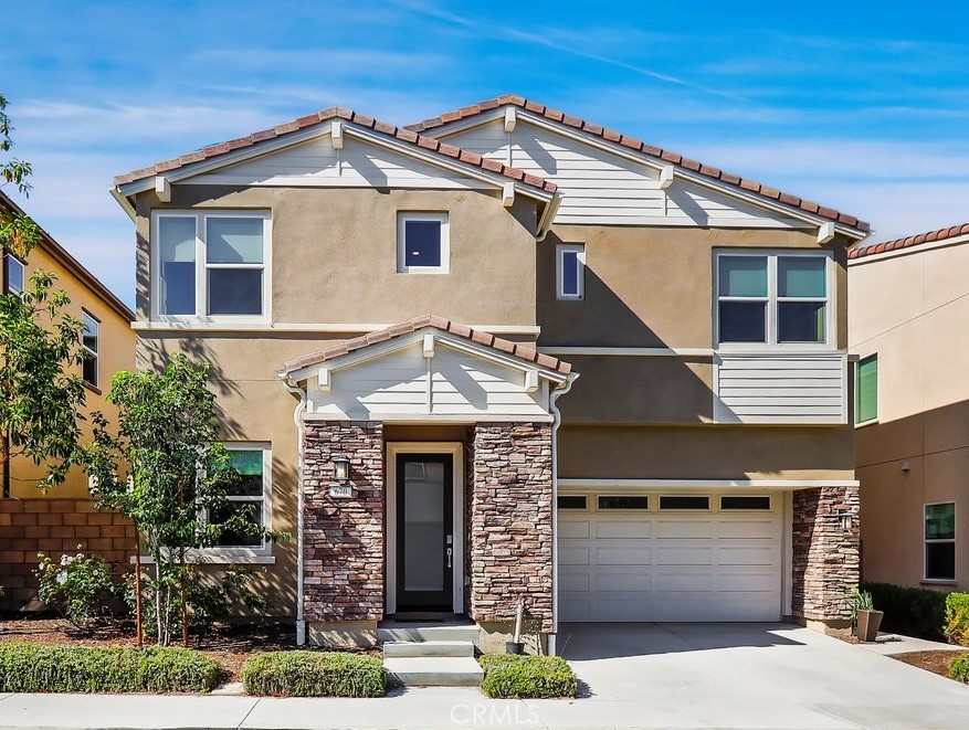 Welcome to this beautifully upgraded single-family home nestled in the heart of Lake Forest. Built in 2020, this 5-bedroom, 4-bathroom residence offers a flexible floor plan, including a first-floor bedroom and full bath, ideal for guests or multigenerational living.
The open-concept main level features a chef’s kitchen with stainless steel appliances, an oversized island, soft-close cabinetry, and a walk-in pantry. Sliding glass doors lead to a fully landscaped backyard with low-maintenance turf, perfect for outdoor entertaining.
Upstairs, the spacious primary suite includes a private balcony, walk-in closet, dual vanities, and a spa-style bath. Three additional bedrooms and two full baths complete the upper level.
Energy-efficient upgrades include owned solar panels, tankless water heater, reverse osmosis system, water softener, LED lighting, and dual-pane low-E windows.
Located in a resort-style community with a beach-entry pool, spa, clubhouse, BBQ area, pickleball courts, playgrounds, and sports courts. Close to top-rated schools, shopping, dining, and major freeways.