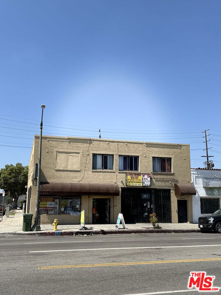 Prime Mixed-Use Investment Opportunity in South Los AngelesLocation: Corner of Broadway & 59th Street, South LA (South Central)Property Type: Mixed-Use  8 Residential Units + 2 Retail Spaces + Detached SFRZoning: [Insert zoning info if known, e.g., LAC2]This is a rare opportunity to own a high-potential mixed-use property located on a busy corner in the heart of South Los Angeles. Situated at the intersection of Broadway and 59th Street, this property offers exceptional street visibility and consistent foot traffic  ideal for retail tenants and long-term appreciation.Property Highlights:*8 Upstairs Apartment Units  All currently tenant-occupied with upside potential in rental income. Minor cosmetic updates could significantly increase market rents.*2 Ground-Level Retail Spaces  Great street frontage and signage exposure. Perfect for local businesses, with the potential to upgrade and attract higher-paying tenants.*1 Detached Single-Family Home (Rear of Property)  Private and versatile, ideal as a rental, owner-user unit, or ADU conversion opportunity.*Corner Lot.  Enhances visibility and accessibility for retail spaces.*Value-Add Potential  With light renovations, this property offers a strong upside in rent increases across all units.Whether you're a seasoned investor or new to the market, this property is a prime value-add investment with strong current income and even greater future potential. Its mix of residential and commercial units provides a diversified income stream, and the location in a rapidly developing area makes it a strategic long-term hold.