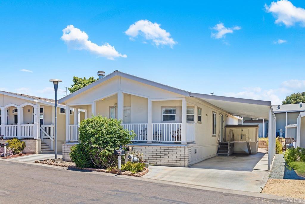Welcome to this hidden Gem! In a very desirable 55+/18+ community, a very well maintained and cozy 3 bed and 2 bath home offers many opportunities for comfort living with a very spacious layout. This opportunity offers choices within each room and outside space with tandem parking and a relaxing outdoor Poarch, close to major freeways and more. Don't miss this rare find in such a desirable community!