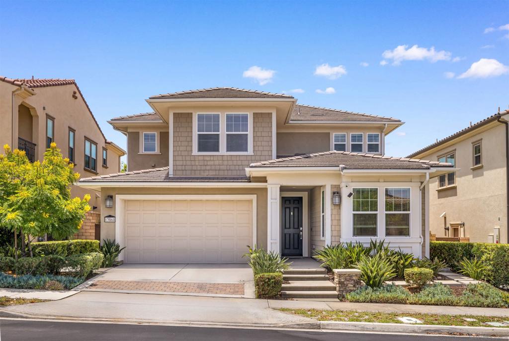 This home offers a prime location and a highly practical layout. With five bedrooms—Two upstairs, two downstairs—and a spacious loft, it comfortably fits the needs of a large family. The upgraded kitchen boasts expansive granite countertops, stainless steel appliances, stylish engineered wood flooring throughout. California closet in all bedroom, The backyard is water-efficient and low-maintenance, ideal for relaxed outdoor living. Located in one of San Diego’s top school districts, the home is within walking distance of both the middle and high schools, as well as nearby supermarkets, restaurants, banks, libraries, parks, and more. Freeway access is just minutes away, and the beach is only a 10-minute drive. This property truly offers the best in comfort, space, and everyday convenience.