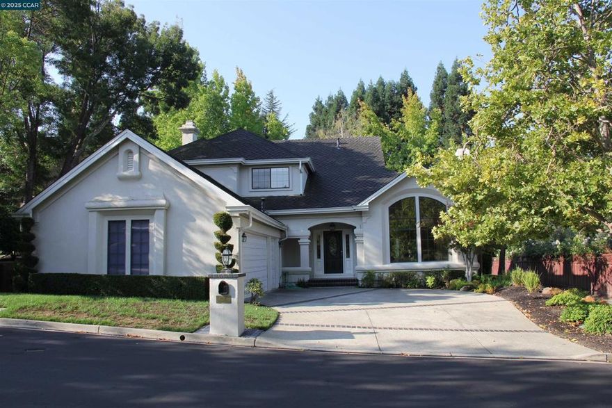 Behind the Gates of Blackhawk, this impressive home represents a true value. Four large bedrooms, with a bed and full bath on the main level, a quiet back yard with no rear neighbors, and a large Primary Suite with two walk-in closets Spacious kitchen with a large eating area, a generous Formal Dining room, and a convenient Family Room right off of it. Three car garage with lots of storage and an oversized driveway.