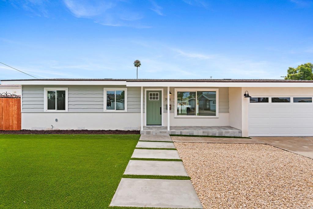 Welcome to 7521 Madison Avenue! This beautifully remodeled single-story home in the heart of Lemon Grove features 3 bedrooms, 2 bathrooms, and 1,149 sq. ft. of living space, this residence has been thoughtfully remodeled from top to bottom with modern finishes and stylish details. Step inside to find a bright, open-concept layout with new flooring, fresh interior and exterior paint, and recessed lighting. The stunning kitchen boasts brand-new cabinetry, stainless steel appliances, and a peninsula that seamlessly connects to the living room—perfect for entertaining. Off the kitchen, the cozy family room opens through a new sliding glass door to the spacious backyard. Enjoy your private outdoor retreat complete with a covered patio, sparkling brand-new pool and spa, and low-maintenance landscaping. Every detail has been taken care of: a new roof, new HVAC system, updated plumbing, upgraded electrical panel, and a 2-car garage provide comfort and peace of mind. This home truly feels brand new and is ready for its next family to enjoy. Conveniently located near shopping, dining, and just minutes from major streets and the 94 freeway, you’ll have easy access to everything San Diego has to offer.