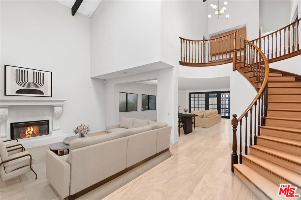 Over $150,000 price decrease! Amazing opportunity to remodel into your dream home in prime Encino, south of Ventura Blvd., Royal Oaks adjacent. Featuring 4 BR 4.5 BA, formal and family living rooms, and dining room in over 4,000 SF on an over 8,000 SF flat lot. Architecturally-perfect home with vaulted wood-beam pitched 25-foot ceilings. Expansive backyard features an oversized pool/spa. Massive primary suite features wood-beam pitched ceiling, large backyard facing windows, his and her separate bathrooms with a sauna. Home boasts an ideal layout with a large flat lot, an excellent area of Encino, a well-known street, surrounded by $6-10mm homes. Lowest priced home on the block with significant potential. Located in the acclaimed Lanai School District, this home is moments away from chic dining and entertainment along the famed Ventura Blvd.