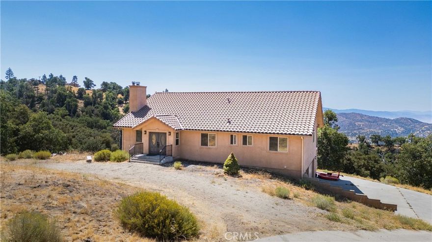 Fabulous price improvement!  Welcome to your fabulous Mountain home in the gated community of Bear Valley Springs where you can enjoy 4 seasons! 30 acres at an approximate elevation of 5400 ft - explore and hike among stately oaks, gorgeous pines and cedar trees. In the Spring, you will see and hear a rush of water and see roaring streams winding their way through the huge granite formations. As you hike on your property, you could see a variety of wildlife - more hummingbirds than you can count, huge, wandering elk herds and their calves in July & August, gentle mule deer and their fawns, boastful hawks and you may get an occasional visit from the condors between April and July. The only traffic jam you might experience is an occasional stubborn bull elk who has claimed the road as his own! Experience amazing sunsets and night time launches from Vandenberg AFB from your deck. In the summer, you can enjoy the Milky way galaxy running north/south for stargazing. Inside, enjoy the expansive view from your cook's kitchen which includes a fabulous Viking range and gorgeous counter tops. New carpeting installed, new interior paint, updated light fixtures, new bathroom fixtures, new door hardware including coded deadbolts, updated light fixtures, Wi-Fi thermostats, new blinds and soon to be installed new garage doors. Fabulous finished basement and a garage that can hold multiple cars. You will feel like you are on vacation every day! BVS amenities include a golf course (free to residents) equestrian center, miles of hiking and riding trails, lakes to fish, swim or canoe/kayak in, pool, tennis & pickleball courts, community center with gym and indoor basketball/hockey area, dog park, ball park, RC field, shooting range, camp grounds and play grounds! 45 minutes from the AV or Bakersfield!