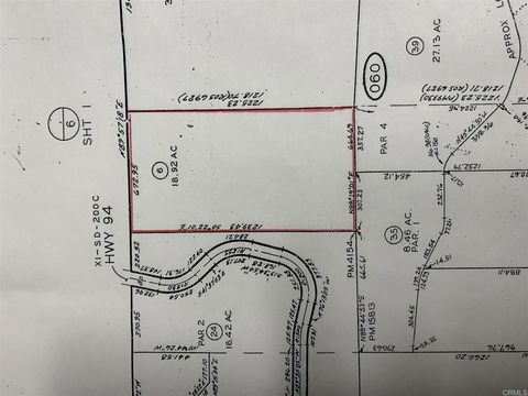 Photo of 0 HIGHWAY 94, Potrero, CA 91963 (MLS # PTP2601149)