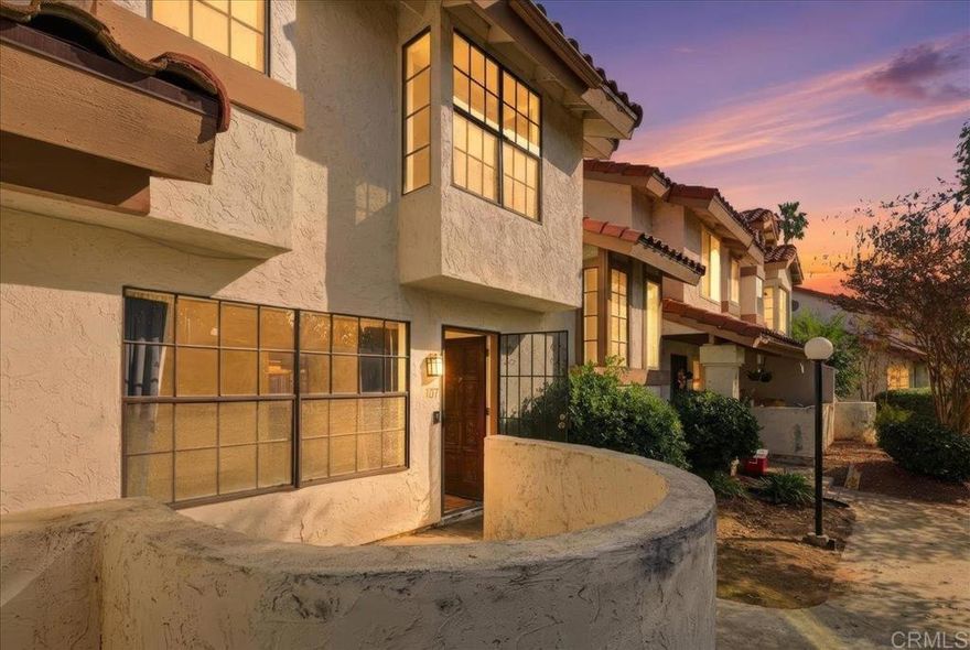 Short sale opportunity! Newer AC & Heater! Welcome home to this bright and inviting 3-bed, 2.5-bath townhome nestled in a quiet, gated community in desirable Escondido, CA 92025. Enjoy 1,420 sq ft of thoughtfully laid-out living space flooded with natural light, neutral finishes, and move-in ready comfort. Step into a spacious living room with large windows that invite sunshine throughout the day. The well-proportioned kitchen features ample counter space, convenient access to the backyard patio and community outdoor areas, perfect for casual meals or weekend BBQs. Just steps away, residents enjoy access to a refreshing community pool and relaxing outdoor gathering spaces, creating a true sense of neighborhood living. This home includes 2 assigned parking spaces (one covered and one uncovered), in-unit laundry, and a layout ideal for roommates, roommates-to-be, or families seeking comfort and convenience. Located close to local parks like Felicita County Park and Kit Carson Park with expansive trails, picnic spots and recreational amenities for all ages. You’re just minutes from shopping, dining at Escondido Promenade, community parks, and easy freeway access.