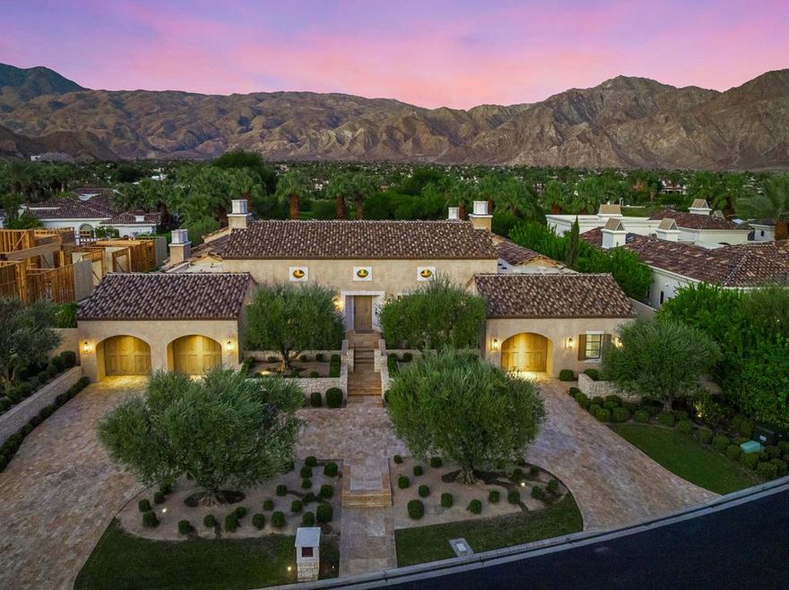 Absolutely Stunning Gordon Stein designed estate home, at the Tradition Golf Club. This home is on a spectacular South facing .65 acre lot that frames amazing mountain views, yet still offers serenity and privacy. There are four bedrooms plus an office, four baths plus powder room in a spacious 4,908 SF. Custom features include hardwood floors, beamed ceilings, crystal chandeliers, French doors, and a chic, airy kitchen with quartz counter tops and European style cabinetry. The luxurious primary retreat feels like a five-star spa with an opulent bath. There is also an office/media room, a detached Casita with a living room and two bedrooms. The outdoor entertaining area boasts a resort worthy pool, loggia with wood beamed ceilings and jaw dropping mountain views. This home has it all! Come home to Tradition!