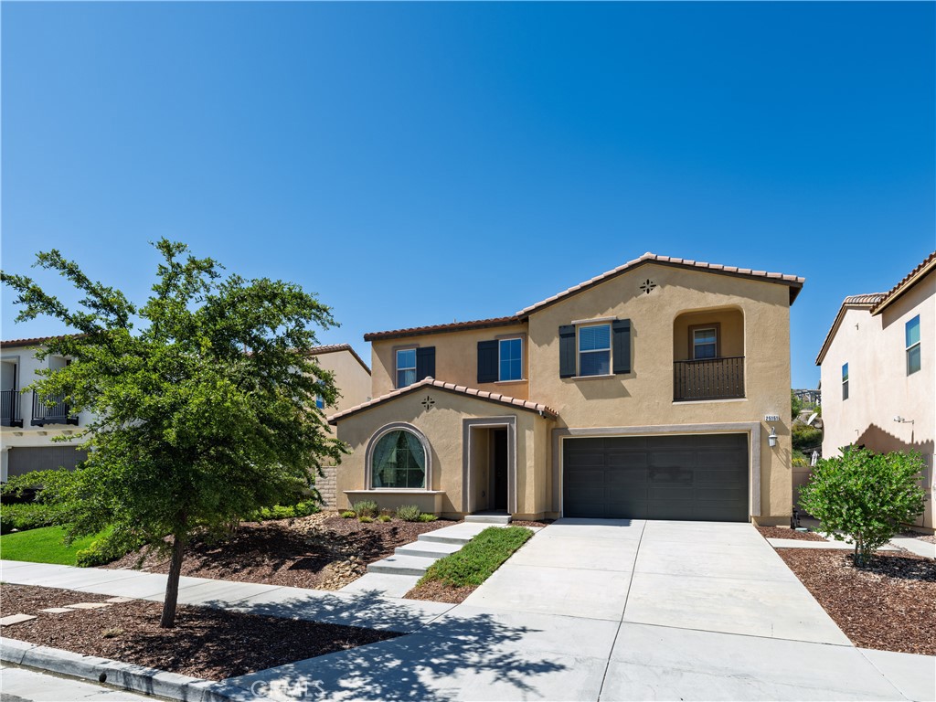 Welcome to your new home in the gated Aliento community! This stunning, meticulously maintained 4-bedroom, 3-bathroom house is a newer build designed for modern living.
The main level features a bright and open floor plan where the living, dining, and kitchen areas flow together effortlessly. A versatile downstairs bedroom with an adjacent 3/4 bath is perfect for guests or a home office. The kitchen is a true centerpiece, with a large quartz island that offers plenty of seating for entertaining.
Upstairs, the spacious master suite includes dual vanities, a soaking tub, a glass shower, and a walk-in closet. Two additional bedrooms share a full bath, and the laundry room is conveniently located on this level.
Step outside to a private, spacious backyard with a covered sitting area—ideal for relaxing and enjoying the outdoors.
Additional features you'll love: luxury plank flooring, recessed lighting, a tankless water heater, and owned energy-saving solar panels. The HOA amenities are fantastic and include a pool, clubhouse, gym, and dog park. Plus, you're close to shopping, dining, parks, and just a short walk from the elementary school.