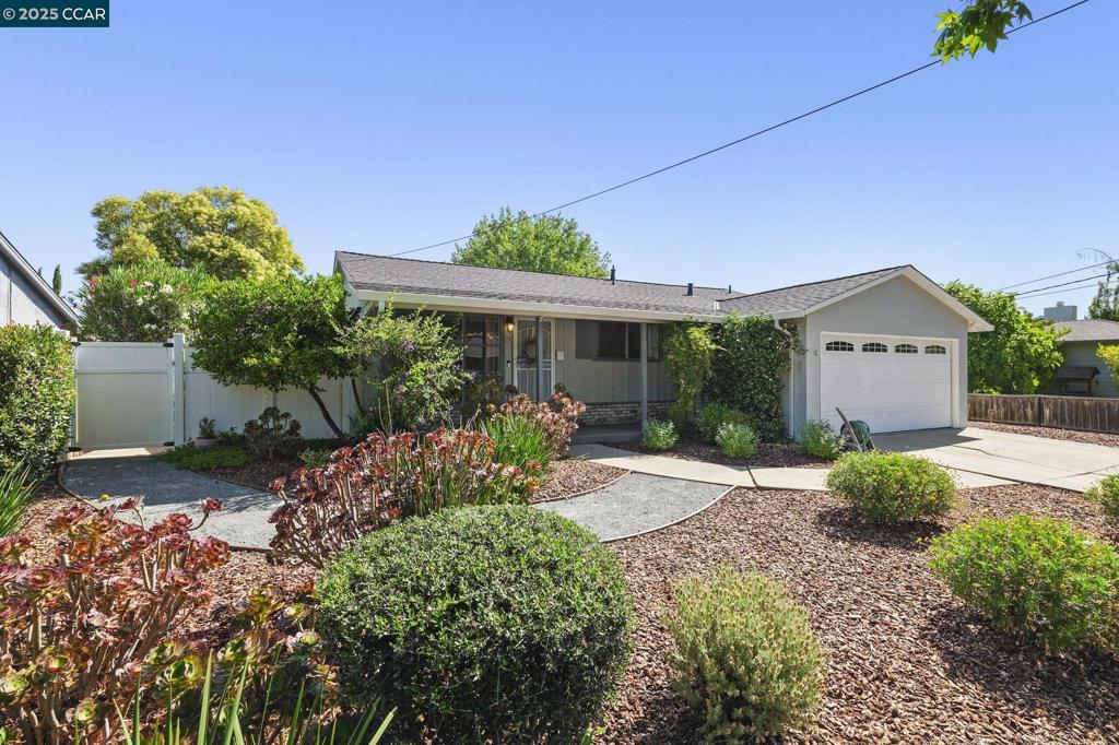 Sought after Clayton Valley Highlands neighborhood! Parks, shopping and schools are all nearby. This well maintained single story home has some updating done, but is ready for your personal touch. 3 bedrooms, 2 remodeled full baths, central heat & air, engineered hardwood or wood composite floors throughout. Attached 2 car garage, 5 year old roof. Low maintenance yards with plenty of room for play, gardening or dining on the outdoor deck in back. This home is a wonderful opportunity to create your ownship dreams in a fantastic location!