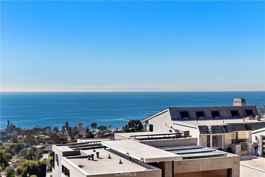 Gorgeous Ocean View Mediterranean Villa in Mystic Hills



Enjoy breathtaking, panoramic Catalina Island, coastline, and sunset views from this beautifully refreshed Mediterranean Villa perched above downtown Laguna Beach. Located in the desirable Mystic Hills neighborhood, this turnkey residence offers luxurious coastal living with air conditioning, multiple ocean-view decks, and a spa-like ambiance throughout.

Main Level:

 • Bright open-concept living room with fireplace, ocean views, and deck with outdoor dining area

 • Dining area adjoining the open gourmet granite kitchen featuring new appliances

 • Family room with patio access

 • Downstairs en-suite bedroom with a queen bed and private bath featuring a spa-style Jacuzzi tub

Upper Level:

 • Expansive primary suite with king bed, fireplace, dual sinks, shower, Jacuzzi tub, walk-in closet, and a large ocean-view deck

 • Separate office and sitting area with private patio access

Additional Features:

 • Three ocean-view decks and multiple patios for entertaining and relaxation

 • Two master suites — one upstairs and one downstairs

 • Media room and guest/office space - Sorround sound 

 • Indoor laundry and two-car garage with direct access

 • Air conditioning for year-round comfort



Perfectly situated within walking distance to Laguna Beach High School, downtown shops, restaurants, and the beach. Residents can also enjoy access to the nearby track and pool at the high school for exercise.After a day at the beach or a workout, unwind in one of the home’s therapeutic whirlpool tubs — the ultimate in spa-style relaxation.