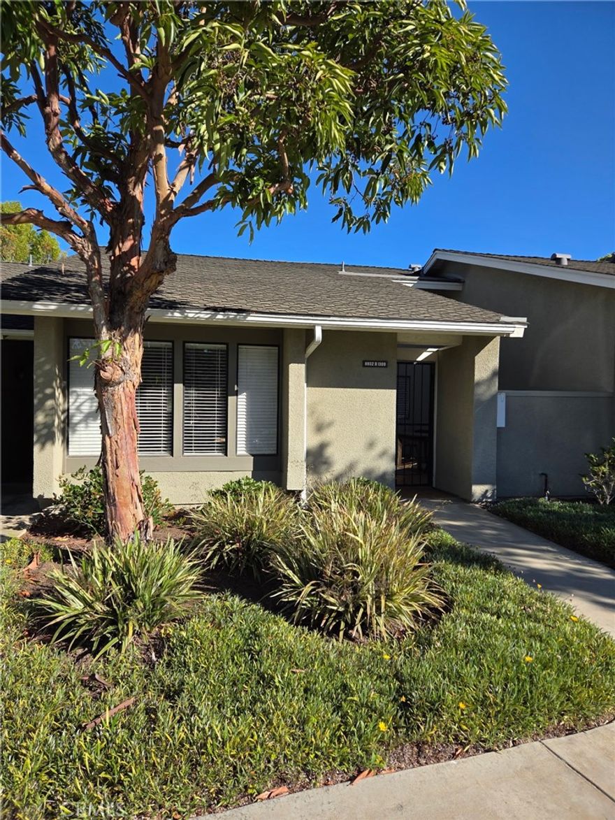 Huntington Landmark 55+ community is an extremely desirable and secure guard gated complex for active adults. Situated in a prime beach close location in the wonderful coastal community of Huntington Beach. Walking distance to shopping and other amenities. This very popular 2 bed/2bath single level MARINA MODEL is spacious with a very open floor plan with easy access to all rooms and the two private outdoor areas. No one above or below. This unit features a front enclosed porch area as well as a very private back patio perfect for outdoor relaxation. Private in unit laundry as well as an open and spacious kitchen situated just off the dining and living room areas makes this unit perfect for guests and family entertaining. Amenities abound in this fun active community with many activities, clubs to join, scheduled holiday parties, etc. You will never have to leave as there is ALWAYS something to do to occupy your time - shuffleboard, a wonderful library, woodshop, billiards, tennis, swimming pool, putting green and so much more!! Please visit "huntingtonlandmark.com" to review all that is offered in this very popular and exclusive community! Unit shows clean and ready to move in but may need upgrading if desired. Visit "https://www.estatesales.net/CA/Huntington-Beach/92646/4640838" to view details about the estate sale of personal items.