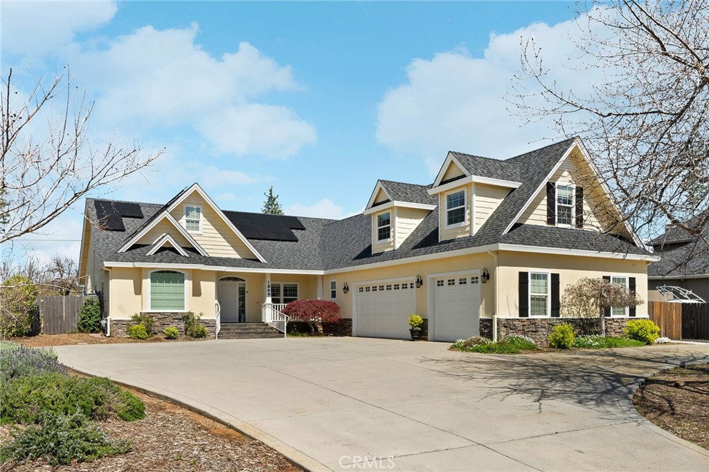 Don’t miss out on this incredible opportunity to own a stunning home in one of Paradise's most sought-after established neighborhoods. This custom-built home was beautifully updated in 2020, featuring a new roof, new heating and cooling systems, fresh paint inside and out, new solid wood floors, and brand-new appliances. The property boasts a lush, year-round blooming landscape, all within a fully enclosed wood fence for added privacy. Enjoy the beauty of mature trees, including Golden Delicious apple, Kwanzaa cherry, Bing cherry, crepe myrtles, dogwood, Japanese maple, maple, ornamental pear, and more. The yard is spacious, with room for a pool, and there’s also RV storage with a cover and dump station behind the gate. With 3 bedrooms and 3 bathrooms, plus an additional 500+ sq. ft. bonus room or potential bedroom suite, this home has everything you need and more!