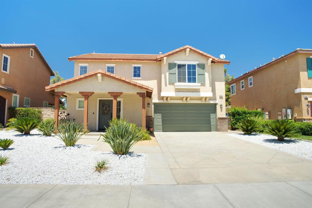 Welcome to this beautifully updated 3-bedroom, 2.5-bathroom home in the highly desirable Rancho Bella Vista community of Murrieta. With 2,180 square feet of thoughtfully designed living space, this home offers comfort, style, and functionality. Freshly painted interior and brand new carpet make this home truly move-in ready. Downstairs, you'll find a spacious and light-filled living area, kitchen, dining area, and a family room perfect for gatherings. Upstairs features a large loft, ideal for a home office, playroom, or second living space. The primary suite includes a generous walk-in closet and a private ensuite bath with dual sinks, a large updated shower, and a large walk in closet. Two additional bedrooms, a full bath, and a convenient laundry room complete the upper level. Located in a quiet, family-friendly neighborhood close to award-winning Temecula Valley schools, parks, and shopping, this home is the perfect blend of comfort and convenience. Don’t miss your chance to own this turnkey gem in Rancho Bella Vista