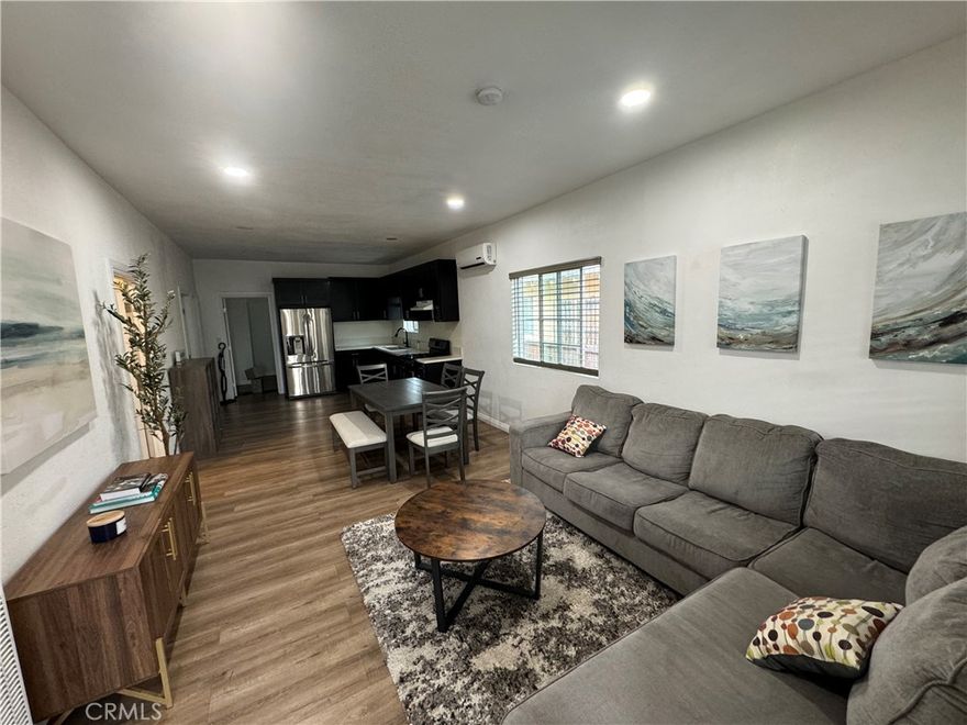 Welcome to this beautifully updated and FURNISHED front house located in the heart of Los Angeles. This spacious 4-bedroom, 2-bathroom home offers 1,200 sq ft of comfortable living space and is available for lease. Enjoy the convenience of being just minutes from USC, Downtown LA, the Arts District, and Little Tokyo. The home features gated yard, a smoke-free environment, a mini-split climate control unit, and a separate back unit (not included in the lease). Ideal for students, professionals, or families seeking a central location with easy access to major freeways and public transportation.