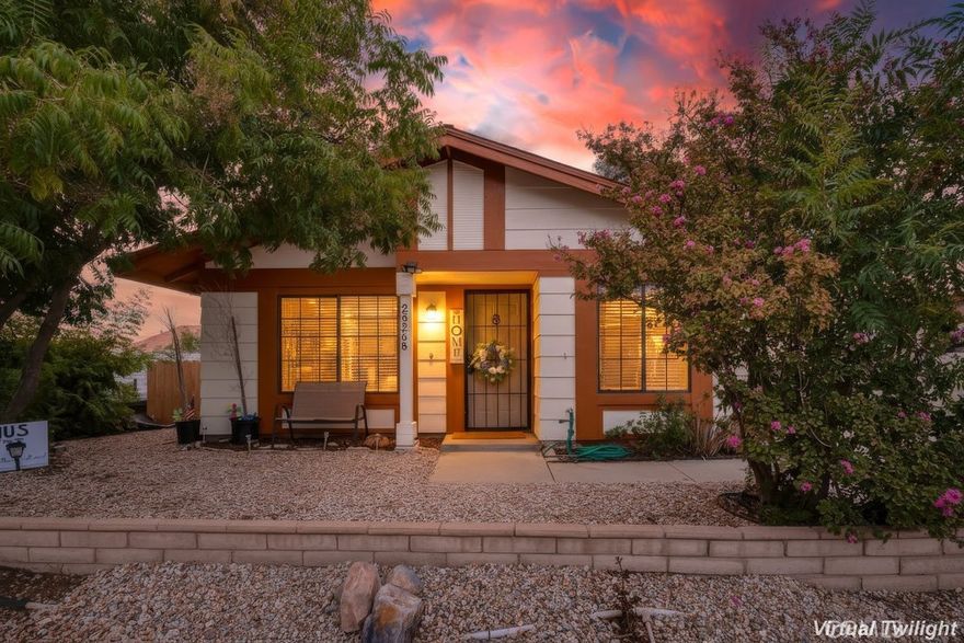Beautiful Upgraded Home in Sun City Hermosa 55+ Community, Menifee, CA Welcome to Sun City Hermosa, one of Menifee’s most desirable 55+ active adult communities! This spacious single-story home features the largest floor plan in the development, with an added third bedroom ideal for a home office, guest suite, or fitness room. Enjoy low-maintenance living with a beautifully landscaped front and backyard, very affordable HOA fees, and a quiet, peaceful neighborhood perfect for relaxation. Inside, the home has been tastefully upgraded with stylish finishes, open living spaces, and plenty of natural light making it feel comfortable, elegant, and easy to maintain. Located close to shopping, restaurants, medical centers, golf courses, and freeway access, this home offers everything you need and nothing you don’t. Discover the best of active adult living in Sun City Hermosa, where comfort, convenience, and community come together beautifully!