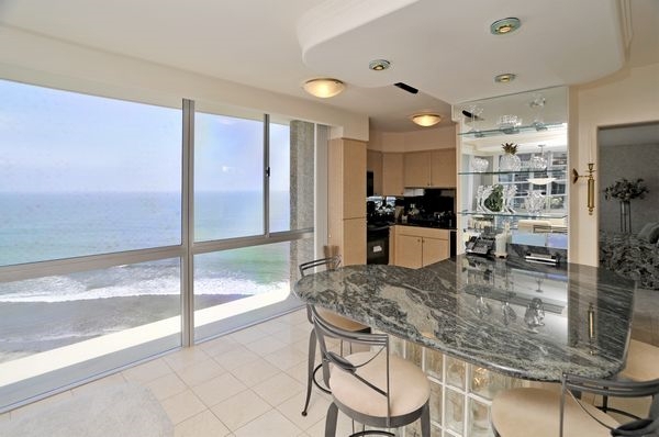 Spectacular rare corner unit in La Sierra Tower, 14th floor,Panoramic White Water Ocean Views plus Bay & Bridge Views. Recent remodel plus Roche Bobois imported Italian furniture & new recessed lighting. New kitchen appliances, gorgeous granite & flat screen TVs in every room. Bedrooms have great separation, a spacious foyer, large walk-in closets. Sit down ocean views from master bedroom, living room, dining room & kitchen. Truly magical setting from sunrise to sunset! Neighborhoods: Coronado Shores Equipment: Garage Door Opener, Range/Oven Other Fees: 0 Sewer: Sewer Available Topography: LL