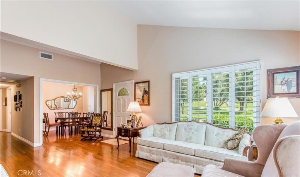 If you want a spectacularly beautiful, calming, relaxing home with amazing views of the green belt area, this is for you. Your home features many high-end finishes, remodeled kitchen, granite counter tops, almost silent Bosch dishwasher that matches the custom built in cabinetry, newer refrigerator and microwave is included as well. All stainless-steel appliances, pullouts in the large pantry, and custom cabinetry. Both bathrooms are stunning as they have custom cabinets and Calcutta Gold marble countertops in the master & granite in the 2nd bath. Custom-built-in closets in the third bedroom are currently enjoyed as a dining room with a lovely view of the park-like green belt. Living room has a relaxing view of the greenbelt and a woodburning/ gas fireplace, Even Dual pane windows throughout. Be sure to check out the unique private covered patio/courtyard with two ceiling fans, with a beautiful brick built-in gas barbecue. This will be one of your favorite places anytime of the year to relax with your morning coffee or in the evenings. This incredible patio is conveniently located from the Kitchen, Garage, and the main bedroom. This home is ready to move into, and there have been many upgrades, so you won’t need to worry about spending extra money after you move in. Like a newer roof (2 years old) re re-plumbing the home, wood floors, newer HVAC, your two-car garage is dry-walled. Custom woodwork throughout with many built-ins, including a Murphy Bed in the second bedroom that allows use as a bedroom or an office, custom Plantation shutters throughout your home, beautiful French Doors, wood floors, built-in gas barbecue.
Low HOA dues that cover water, trash, sewer, landscaping maintenance, Pool, Spa, & Tennis court for your outdoor enjoyment and RV parking. Minutes to unique shops, a wide selection of Restaurants, and all the Historic beauty Redlands has to offer. Congratulations on finding your new home.