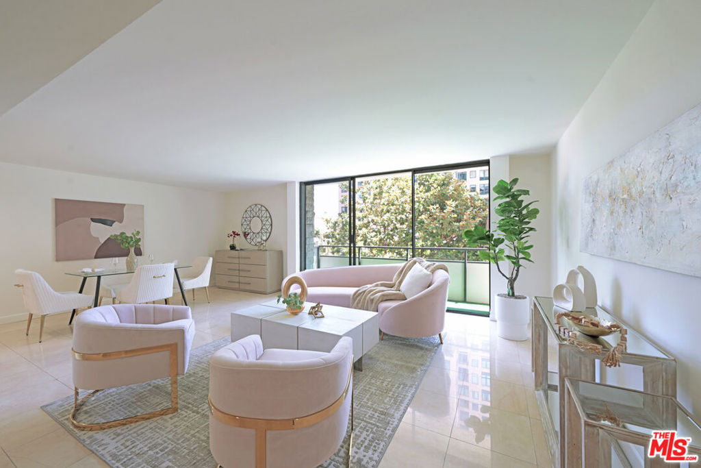 Welcome to this beautifully bright updated and expansive 2-bedroom + den residence, boasting one of the larger floor plan in the building. Located in the heart of the prestigious Wilshire Corridor, this home offers both luxury and convenience. Enjoy a modern kitchen with updated finishes, generously sized bedrooms, and a spacious primary suite featuring a walk-in closet., washer & dryer inside the unit, recessed lighting, and ample natural light throughout. The Building offers top-tier amenities: 24-hour concierge, 3 tennis courts, heated pool & spa, fitness center, Recreation room and abundant Guest Parking. Situated in the highly sought-after Warner Avenue School District and just minutes from UCLA, Westwood Village, Beverly Hills, and major freeways this home offers the perfect blend of comfort, style, and location.