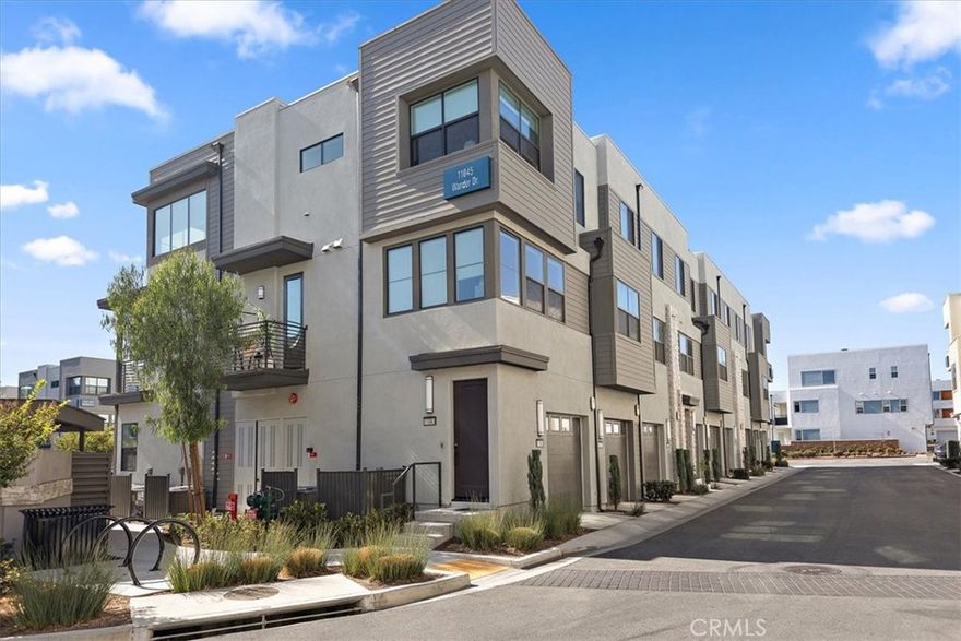 Experience modern living at its finest in this impeccable 2022-built townhome, perfectly situated in The Resort of Rancho Cucamonga. This 1,002 sq ft corner unit is designed for a stylish and convenient lifestyle. Step inside from your spacious tandem garage, featuring two extra storage areas and EV charging for both standard and high-speed vehicles.
Upstairs, the main living area is an entertainer's dream. The dining and living area is open and spacious enough for you to land and enjoy quality time with loved ones without feeling crowded.  A large island with wrap-around counter space seamlessly connects the kitchen and living room. The kitchen boasts nearly new appliances, ample storage, and a pantry, making it truly move-in ready. From your cozy, north east-facing balcony, enjoy fresh morning air with stunning  sunrise views over the San Bernardino Mountains.
The primary suite offers a true sanctuary, complete with a generous walk-in closet and a private ensuite bathroom. The second bedroom is perfect for a guest room or home office, conveniently located next to the common bathroom and laundry closet.
Live the resort lifestyle with exclusive access to top-tier amenities, all just a short walk away. From pools, a spa, and a gym to a yoga studio and a vibrant community center, everything you need to thrive is right outside your door.