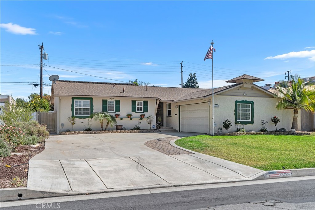 Look no further!! This beautiful, single-story home located in a desirable East Whittier neighborhood is a MUST-SEE!! Situated on a beautiful tree-lined street, this charming 3 bedroom, 2 bathroom home features approximately 1,225 sq. ft of living space and a spacious lot size of 5,950 sq. ft. As you approach, the welcoming front porch beckons you inside, where you'll find an ample-spaced and bright living room with sliding glass doors leading outside. The gorgeous, remodeled kitchen is a chef's dream, with granite countertops, mosaic glass backsplash, stainless steel appliances and maple wood cabinetry. The kitchen opens up to an adjacent dining area offering space for casual or formal dining. All bedrooms are spacious, including the primary bedroom, which has an attached bathroom with a walk-in shower. Both bathrooms are completely remodeled with granite countertops and maple wood cabinetry. Finally, step outside to your private and spacious backyard, complete with a sparkling saltwater pool and spa, large covered patio, and an outdoor kitchen—perfect for outdoor entertaining, play, or relaxation! No expense has been spared with this home, which has been impeccably maintained. Features include OWNED solar, central A/C and heating, copper plumbing, wood flooring, double-paned windows, plantation shutters, whole house attic fan, upgraded 200 amp electrical panel, RV parking and an attached 2-car garage. This home is truly move-in ready! Desirably located in the award-winning La Serna High School district and conveniently located near Whittwood Towne Center, Starbucks, Trader Joes, Sprouts, Ralphs, outstanding schools, restaurants and parks, this peaceful and welcoming neighborhood offers a sense of close community that is often hard to find. Don't miss out on the opportunity to make this house your home and experience all that this charming property has to offer. WON'T LAST!!