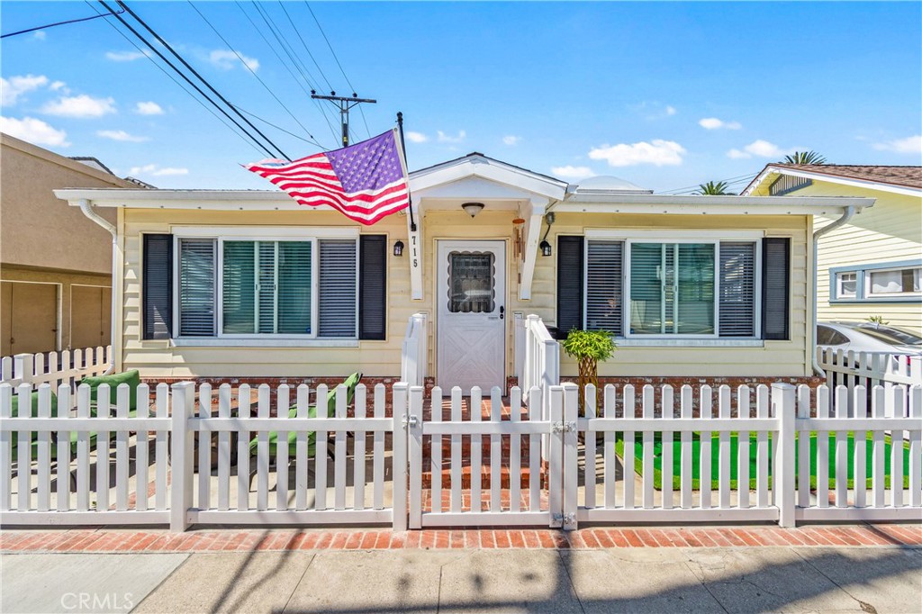 Charming Beach Cottage Steps from the Ocean !!! Open the front door and step inta a spacious living room , filled with natural light from new windows
and refreshed by the gentle ocean breeze. This beautiful two-bedroom one-bath coastal home features an updated kitchen with light wood cabinetry , recessed lighting that brighten the space. Updated windows with elegant wood casings frame every room, adding warmth and character. A cozy step down back patio offers the perfect spot to relax after a day at the beach, and the one car detached garage offers convenient parking and storage . Walk to Main St enjoy the excellent restaurants & shopping , enjoy the night life at the Paseo Hotel & Pacific city without having to get into your car