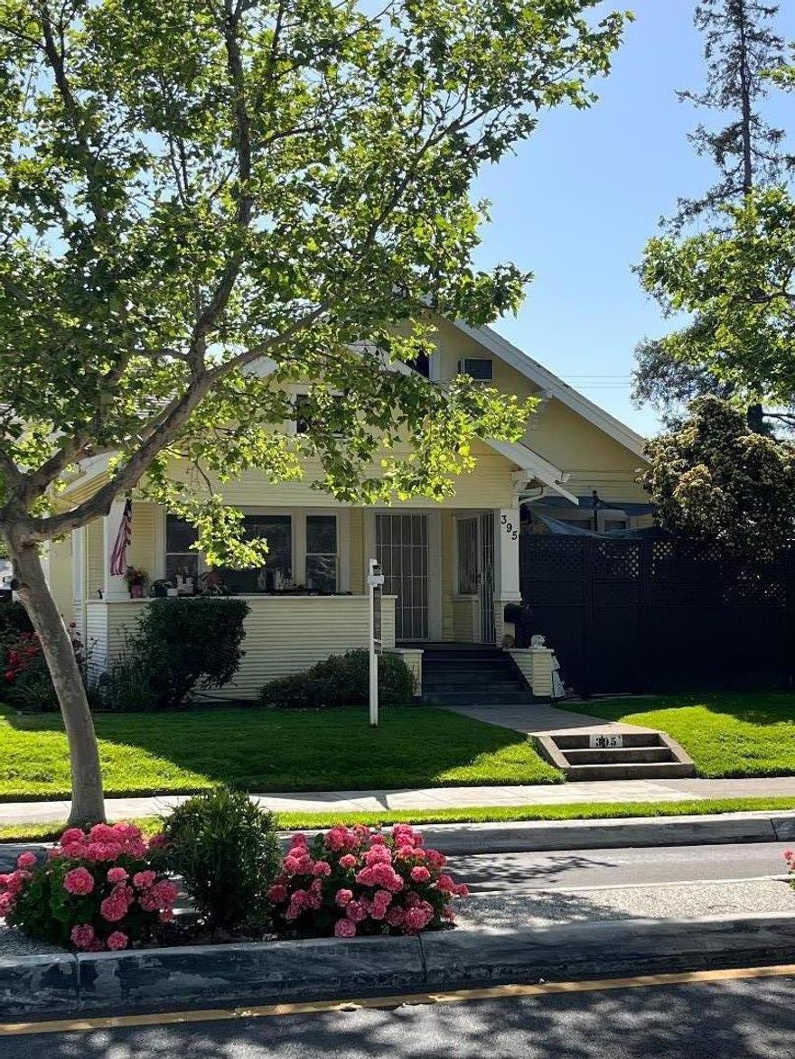 Investor Special!! Oversized 9,513SF Corner Lot = Potential!! Add a 1,200 SF 3Bed/2.5 bath ADU with 400SF 2 car attached garage and San Salvador St access, then sell off separately??, add dormers to upstairs of main house for additional SF, then renovate worst house on best block, add 2 car garage with 13th St access (check for potential ADU above new garage). Potentially have a fully renovated 2,800ish SF main house with new 2 car garage (and ADU above) along with 1,200 SF 3Bed /2.5Bath ADU with 400 SF garage that can be sold separately. BIG PROJECT WITH POTENTIAL BIG RETURN. Detached structure is a tear down/temporary storage at best. Value is in lot size, location (Naglee Park/corner lot) and Potential for development and improvement.