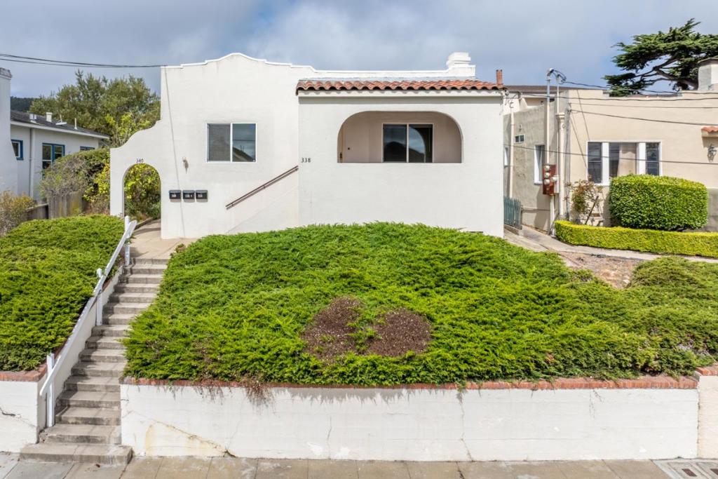 Ocean Views, Vintage Charm & Rental Income in Old Monterey! Experience the charm of Old Monterey with this rare triplex offering ocean views and strong income potential. Set on a spacious 6,500 sq. ft. street-to-alley lot, the property features a 1,369 sq. ft. main home with 2 bedrooms and 1 bath vacant and ready for your vision. An attached 605 sq. ft. 1-bedroom, 1-bath unit rents for $1,795/month, while a detached 934 sq. ft. 2-bedroom, 2-bath unit with ocean views earns $2,450/month. A 2-car garage and flexible layout add to the appeal, making this an ideal opportunity to live in one unit while generating steady rental income or to create a dream compound. Located near the Wharf, MIIS, downtown Monterey, beaches, and all the natural beauty of the Monterey Peninsula, this is a truly special property with endless possibilities.