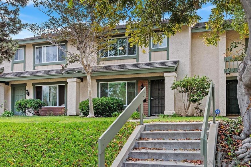 Popular, Beach Close Town Home! West of I-5, and a short stroll to Torrey Pines State Beach! This 2 story, 3 bedroom 2.5 bath home is close to 1400 sf! Tastefully remodeled bathrooms, an all-white sunny kitchen, dual pane windows, a large patio/courtyard for entertaining, with raised planter beds and a two-car garage!  There's a full-size washer/dryer, new stainless-steel appliances, and ceiling fans in the main bedroom and dining room. The community includes a large pool, clubhouse, and BBQ area. This low-density community sits on 14 acres with mature landscaping and meandering paths of park-like walkways that make this a very desirable location. Walk to beaches, hiking trails, fantastic restaurants, and award-winning schools! Basic cable TV + Internet included. Pets are okay upon approval with additional deposit.